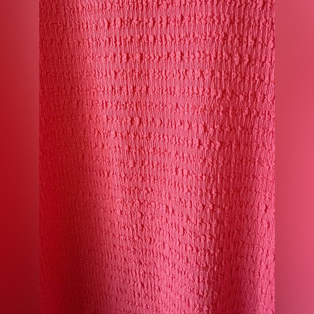 NWOT Elodie Barbie Pink Textured Bodycon dress - Picture 5 of 6